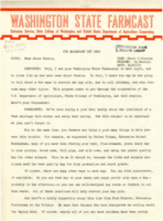 Washington State Farmcast, December 27, 1943