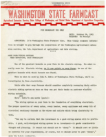 Washington State Farmcast, October 24, 1945