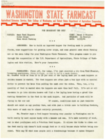 Washington State Farmcast, October 23, 1944