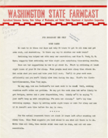 Washington State Farmcast, August 1945