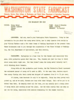 Washington State Farmcast, May 25, 1943