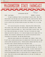 Washington State Farmcast, April 1945