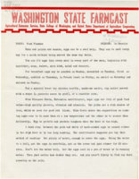 Washington State Farmcast, January 1945