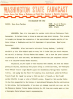 Washington State Farmcast, March 8, 1943