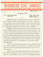 Washington State Farmcast, March 13, 1944