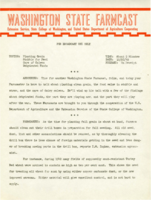 Washington State Farmcast, October 28, 1942