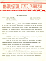 Washington State Farmcast, October 16, 1940