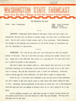 Washington State Farmcast, October 13, 1942