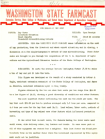 Washington State Farmcast, August 1, 1940