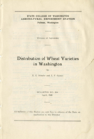 Distribution of Wheat Varieties in Washington