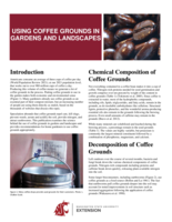 Using coffee grounds in gardens and landscapes