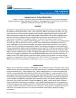 Legume Cover in Orchard Drive Alleys