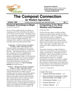 The Compost Connection for Western Agriculture, October 1998