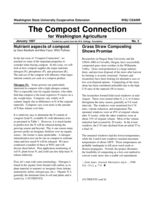 The Compost Connection for Washington Agriculture, January 1997