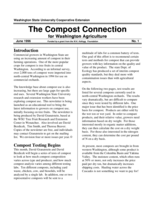 The Compost Connection for Washington Agriculture, June 1996