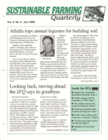Sustainable Farming Quarterly, July 1995