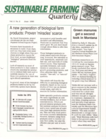 Sustainable Farming Quarterly, June 1990