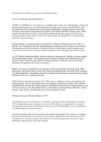 The emergence of organic agriculture in Washington state