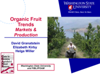 Organic Fruit Trends: Markets and Production