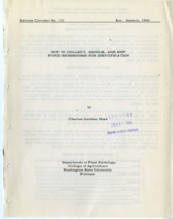 How to Collect, Handle, and Ship Fungi (Mushrooms) for Identification (Revised)