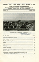 Timely Economic Information for Washington Farmers, Number 51, 1945 August