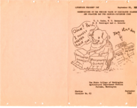 Observations on the Feeding Value of Dehydrated Grasses and Pea-Vine Hay for Growing-Fattening Pigs