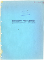 Blueberry Propagation (Revised)