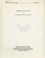 Blueberry Propagation