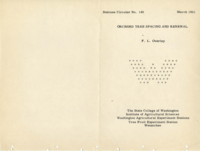 Orchard Tree Spacing and Renewal