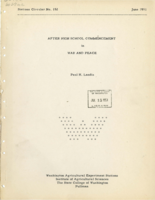 After High School Commencement in War and Peace