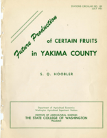 Future Production of Certain Fruits in Yakima County