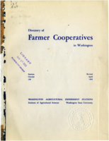 Directory of Farmers' Cooperatives in Washington (Revised)