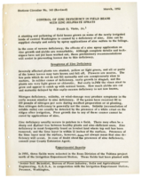 Control of Zinc Deficiency in Field Beans with Zinc Sulphate Sprays (Revised)