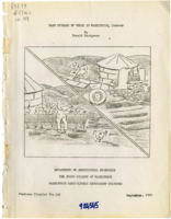 Farm Storage of Wheat in Washington 1948-49