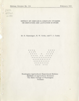 Effect of Certain B-Complex Vitamins on Gestation and Lactation in Swine