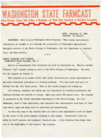 Washington State Farmcast, September 3, 1946