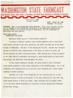 Washington State Farmcast, August 12, 1946