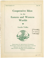 Cooperative Ideas in the Eastern and Western Worlds