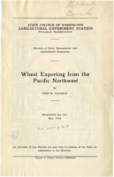 Wheat Exporting from the Pacific Northwest