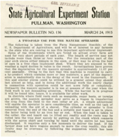 A Two-Fold Use For The Manure Spreader