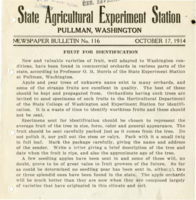 Fruit For Identification