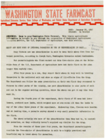 Washington State Farmcast, January 22, 1947
