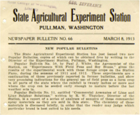 New Popular Bulletins