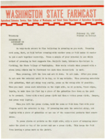 Washington State Farmcast, February 19, 1947