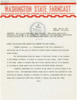 Washington State Farmcast, May 21, 1947