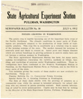 Potato Growing In Washington