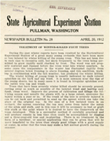 Treatment Of Winter-Killed Fruit Trees