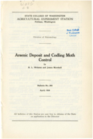 Arsenic Deposit and Codling Moth Control