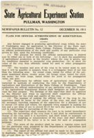 Plans For Official Authentication Of Agricultural Crops