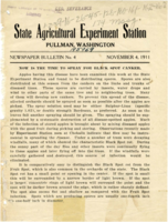 Now Is The Time To Spray For Black Spot Canker.